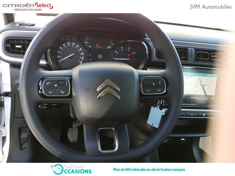 Photo 12 de l'offre de Citroën C3 PureTech 110ch Feel S&S E6.d à 14 390 € chez SudOuest Occasions