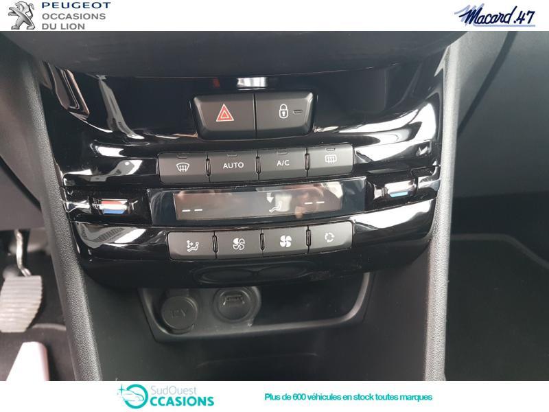 Photo 14 de l'offre de Peugeot 208 1.5 BlueHDi 100ch E6.c Allure Business BVM5 S&S 5p à 15 990 € chez SudOuest Occasions