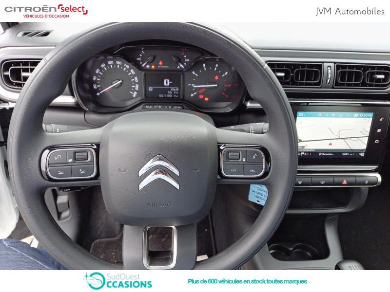 Photo 12 de l'offre de Citroën C3 BlueHDi 100ch Feel Business S&S E6.d-TEMP BVM6 à 12 990 € chez SudOuest Occasions