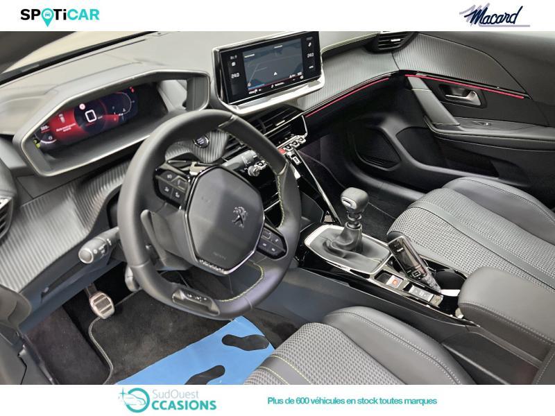 Photo 8 de l'offre de Peugeot 208 1.5 BlueHDi 100ch S&S GT à 25 900 € chez SudOuest Occasions