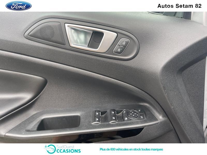 Photo 14 de l'offre de Ford EcoSport 1.5 EcoBlue 100ch Titanium Business Euro6.2 à 16 360 € chez SudOuest Occasions