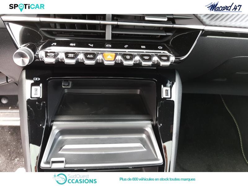 Photo 14 de l'offre de Peugeot 208 1.2 PureTech 100ch S&S GT EAT8 à 25 990 € chez SudOuest Occasions