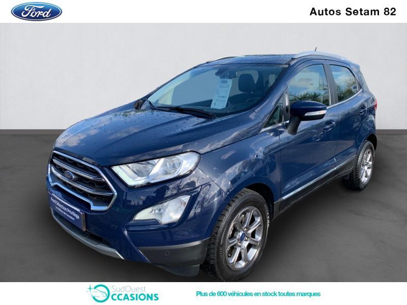 Photo 1 de l'offre de Ford EcoSport 1.5 EcoBlue 100ch Titanium Euro6.2 à 15 460 € chez SudOuest Occasions