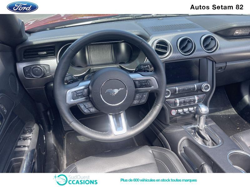 Photo 11 de l'offre de Ford Mustang Convertible 5.0 V8 440ch GT BVA10 à 68 460 € chez SudOuest Occasions