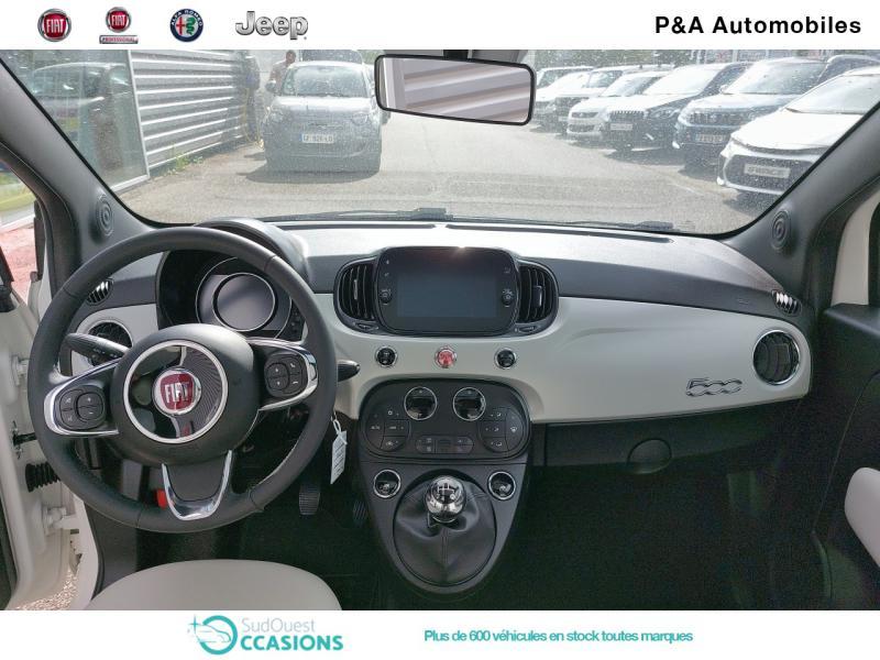Photo 8 de l'offre de Fiat 500 1.2 8v 69ch Eco Pack  Star à 14 480 € chez SudOuest Occasions