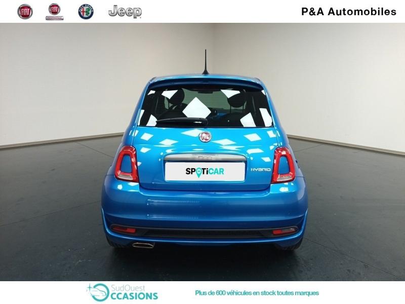 Photo 5 de l'offre de Fiat 500 1.0 70ch BSG S&S Sport à 15 490 € chez SudOuest Occasions