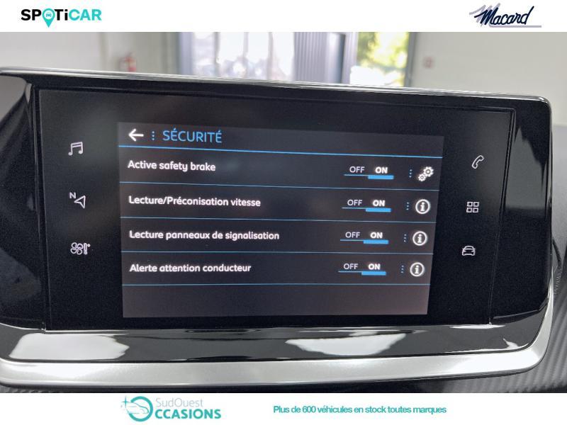 Photo 15 de l'offre de Peugeot 208 1.5 BlueHDi 100ch S&S Active à 21 970 € chez SudOuest Occasions