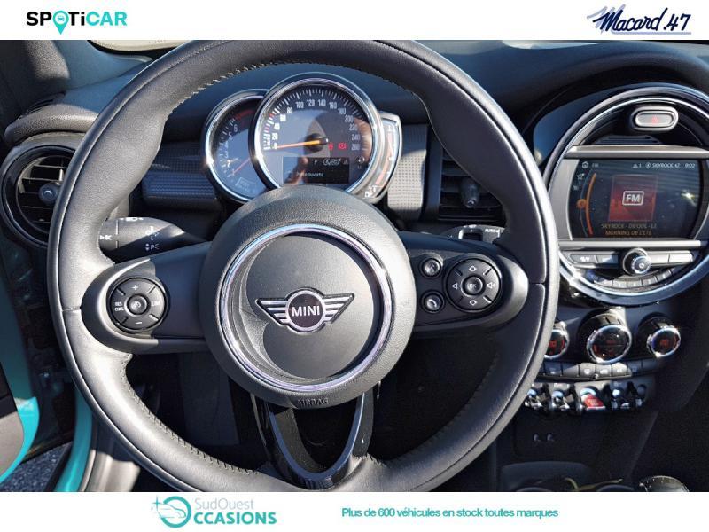 Photo 13 de l'offre de Mini Cabrio Cooper 136ch Heddon Street BVA7 Euro6d-T à 28 990 € chez SudOuest Occasions