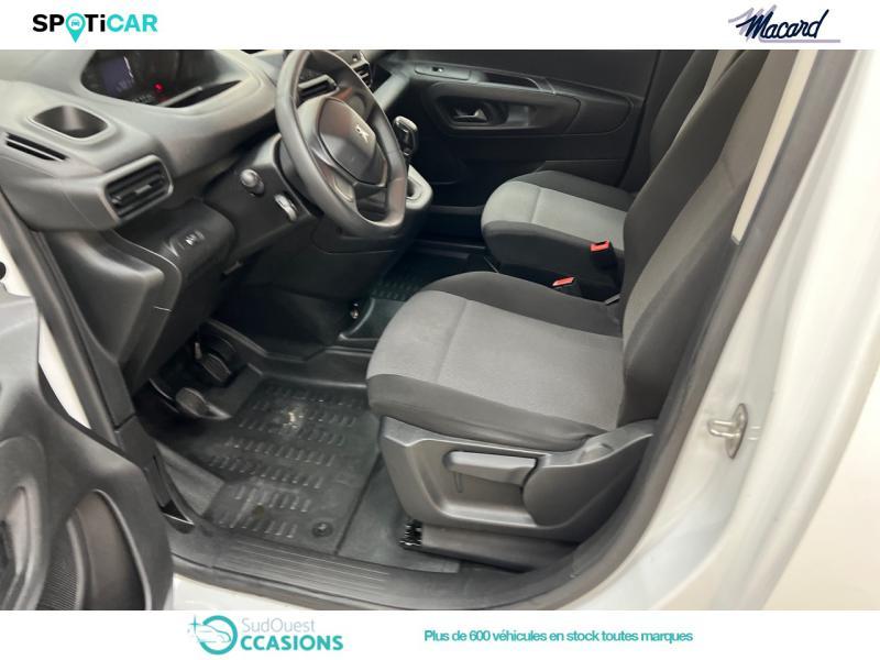 Photo 9 de l'offre de Peugeot Partner Standard 650kg BlueHDi 75ch Premium à 18 900 € chez SudOuest Occasions