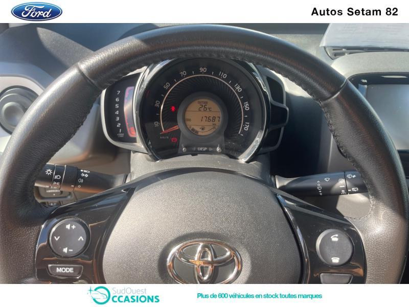 Photo 12 de l'offre de Toyota Aygo 1.0 VVT-i 72ch x-play 5p à 13 490 € chez SudOuest Occasions