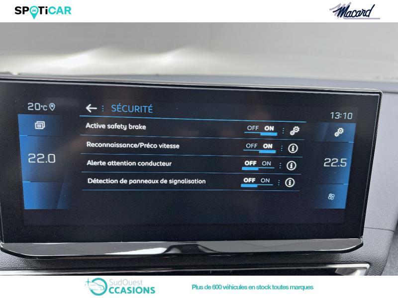 Photo 15 de l'offre de Peugeot 5008 1.5 BlueHDi 130ch S&S Allure Pack à 37 690 € chez SudOuest Occasions