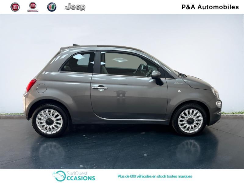 Photo 4 de l'offre de Fiat 500 1.0 70ch BSG S&S Dolcevita à 14 990 € chez SudOuest Occasions