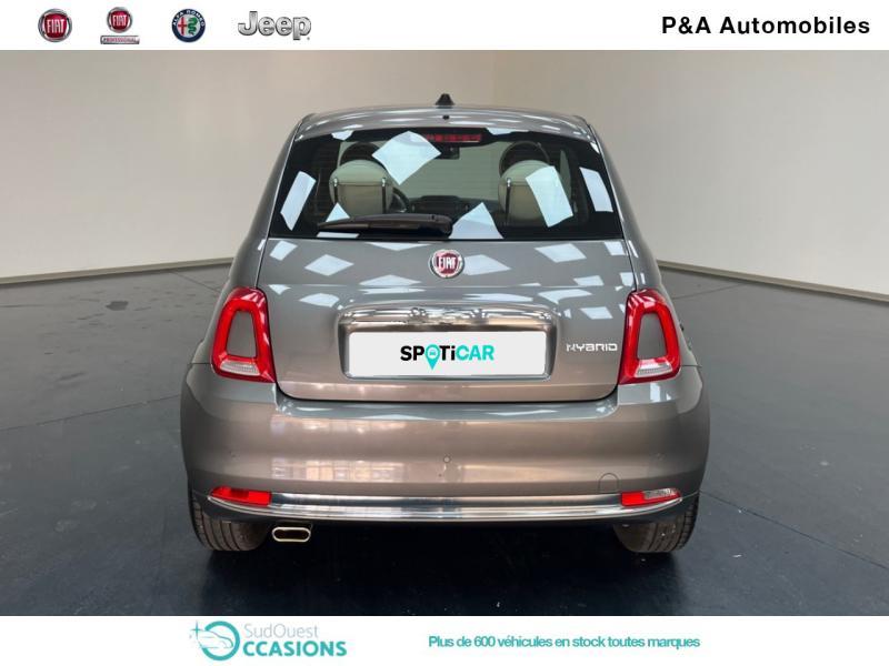 Photo 5 de l'offre de Fiat 500 1.0 70ch BSG S&S Dolcevita à 14 990 € chez SudOuest Occasions