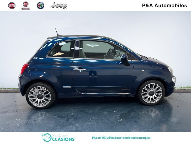 Photo 4 de l'offre de Fiat 500 1.0 70ch BSG S&S Star à 13 890 € chez SudOuest Occasions