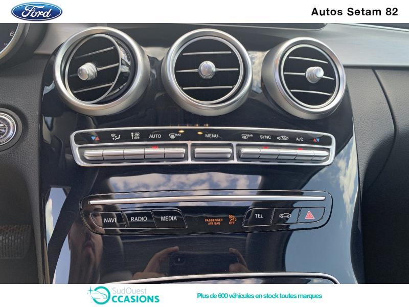 Photo 15 de l'offre de Mercedes-Benz Classe C Coupé 200 d 160ch Avantgarde Line 9G-Tronic Euro6d-T à 34 760 € chez SudOuest Occasions