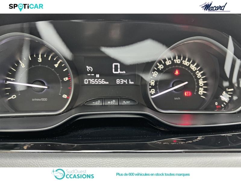 Photo 20 de l'offre de Peugeot 208 Affaire 1.6 BlueHDi 100ch S&S Premium Pack Euro6c à 11 490 € chez SudOuest Occasions