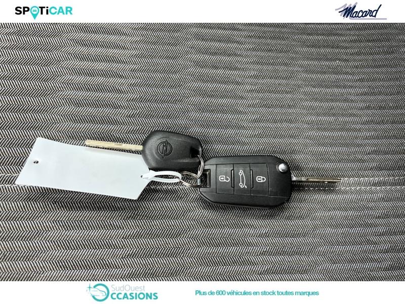 Photo 15 de l'offre de Opel Corsa 1.2 75ch Edition à 14 460 € chez SudOuest Occasions