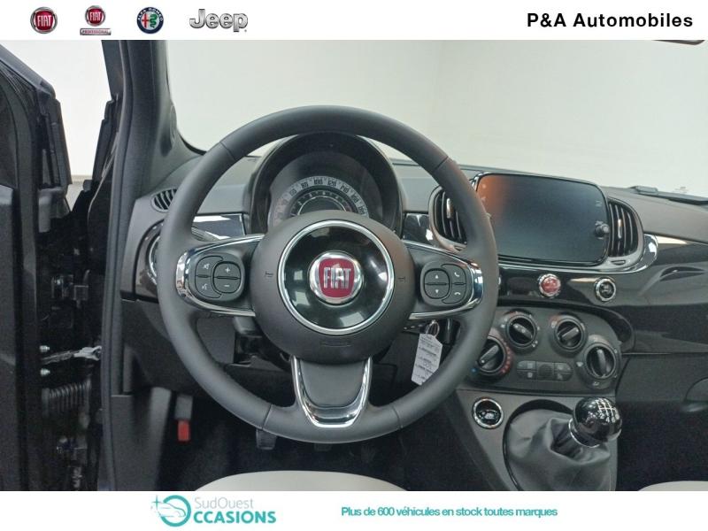 Photo 16 de l'offre de Fiat 500 1.0 70ch BSG S&S Dolcevita à 13 980 € chez SudOuest Occasions
