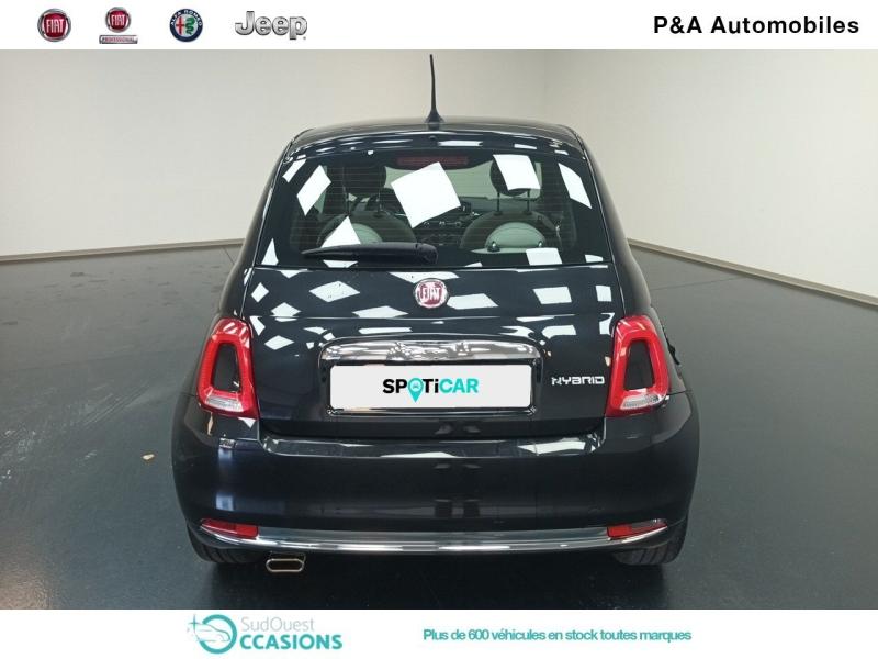 Photo 5 de l'offre de Fiat 500 1.0 70ch BSG S&S Dolcevita à 13 980 € chez SudOuest Occasions