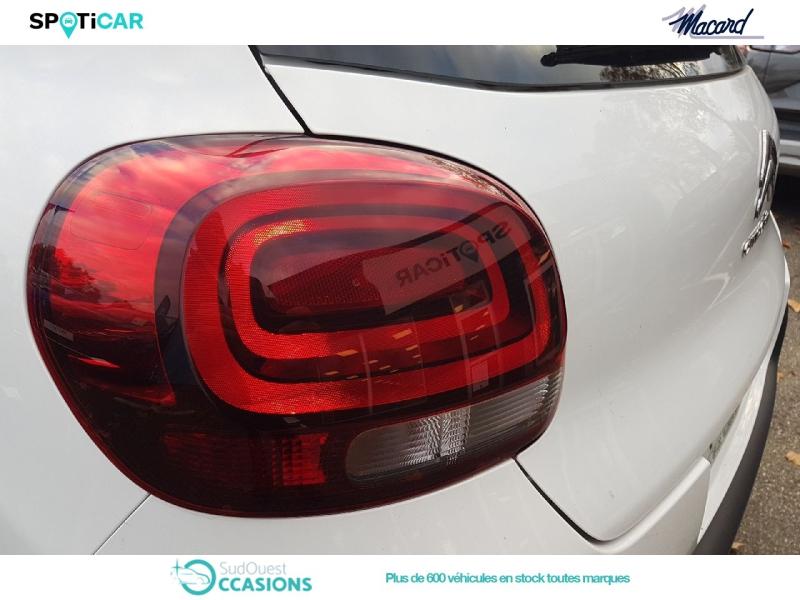 Photo 26 de l'offre de Citroën C3 PureTech 110ch Shine S&S E6.d 6cv à 15 990 € chez SudOuest Occasions