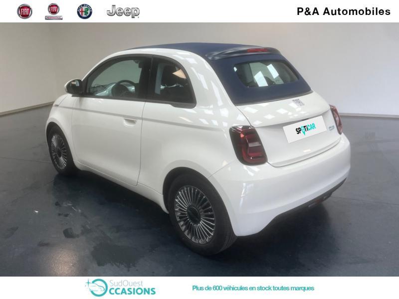Photo 7 de l'offre de Fiat 500C e 118ch Icône à 28 480 € chez SudOuest Occasions