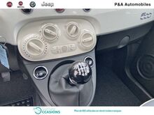 Photo 8 de l'offre de Fiat 500 1.0 70ch BSG S&S Lounge à 15 680 € chez SudOuest Occasions