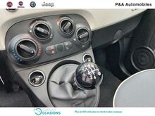 Photo 16 de l'offre de Fiat 500 1.2 8v 69ch Eco Pack Lounge Euro6d à 13 990 € chez SudOuest Occasions