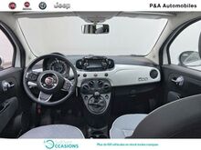 Photo 8 de l'offre de Fiat 500 1.2 8v 69ch Eco Pack Lounge Euro6d à 13 990 € chez SudOuest Occasions