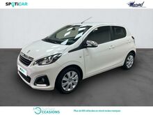 Photo 1 de l'offre de Peugeot 108 VTi 72 Style S&S 4cv 5p à 12 520 € chez SudOuest Occasions