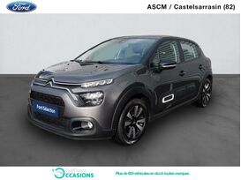 Vente de Citroën C3 1.2 PureTech 110ch S&S Shine 124g à 17 360 € chez SudOuest Occasions
