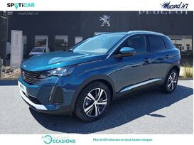 Vente de Peugeot 3008 1.5 BlueHDi 130ch S&S Allure Pack EAT8 à 33 990 € chez SudOuest Occasions